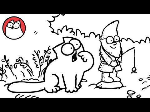 Simon’s cat: giardinaggio