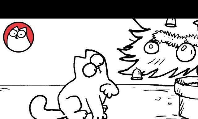 Simon’s cat – Santa Claus