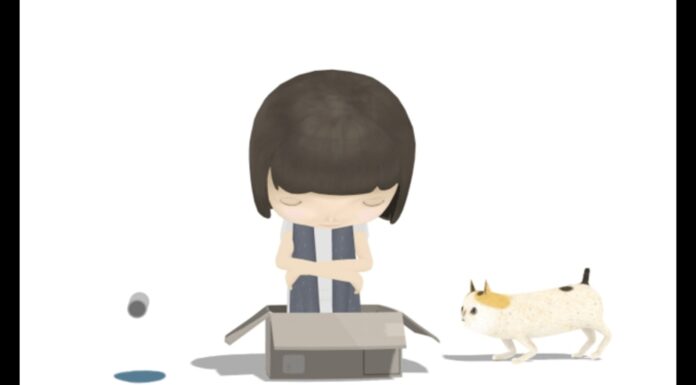 La ragazza cresciuta dal gatto Ragazza cresciuta col gatto