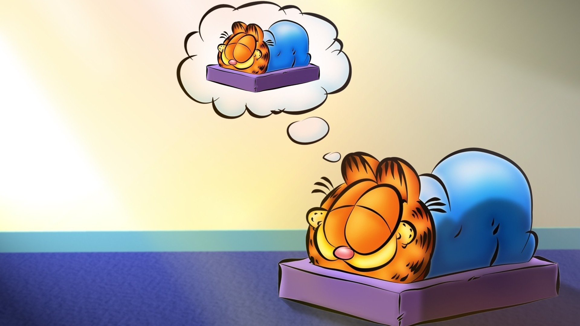 Garfield dreaming