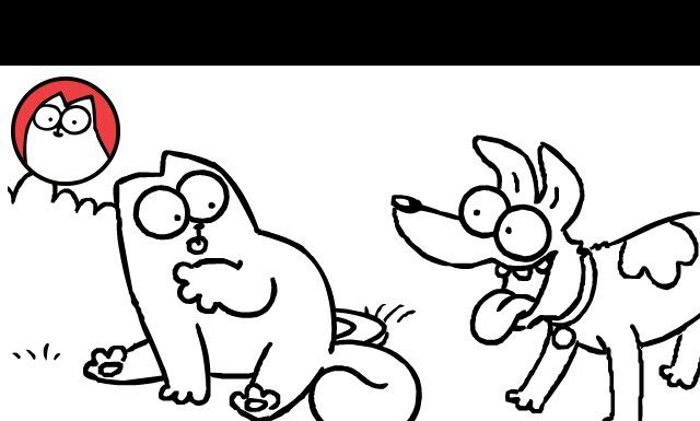 Simon’s cat – Gatto gioca con cane
