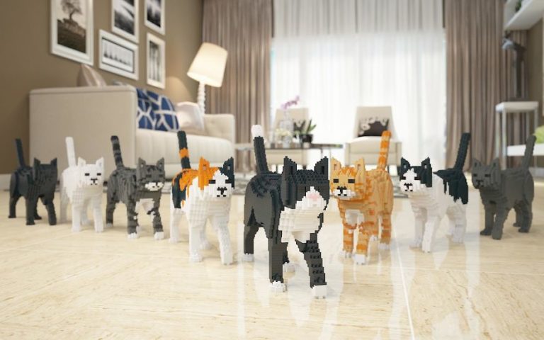 Gatti di Lego, per chi di gatti non ne ha mai abbastanza