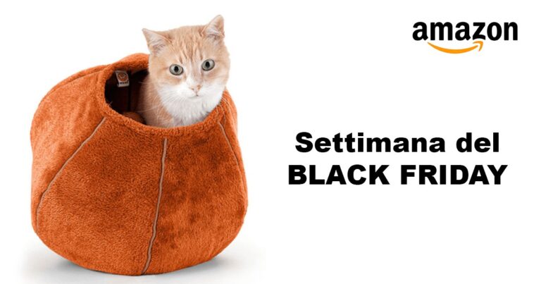Amazon Black Friday: le offerte del 22/11 dedicate agli animali domestici