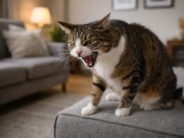 Gatto aggressivo all’improvviso