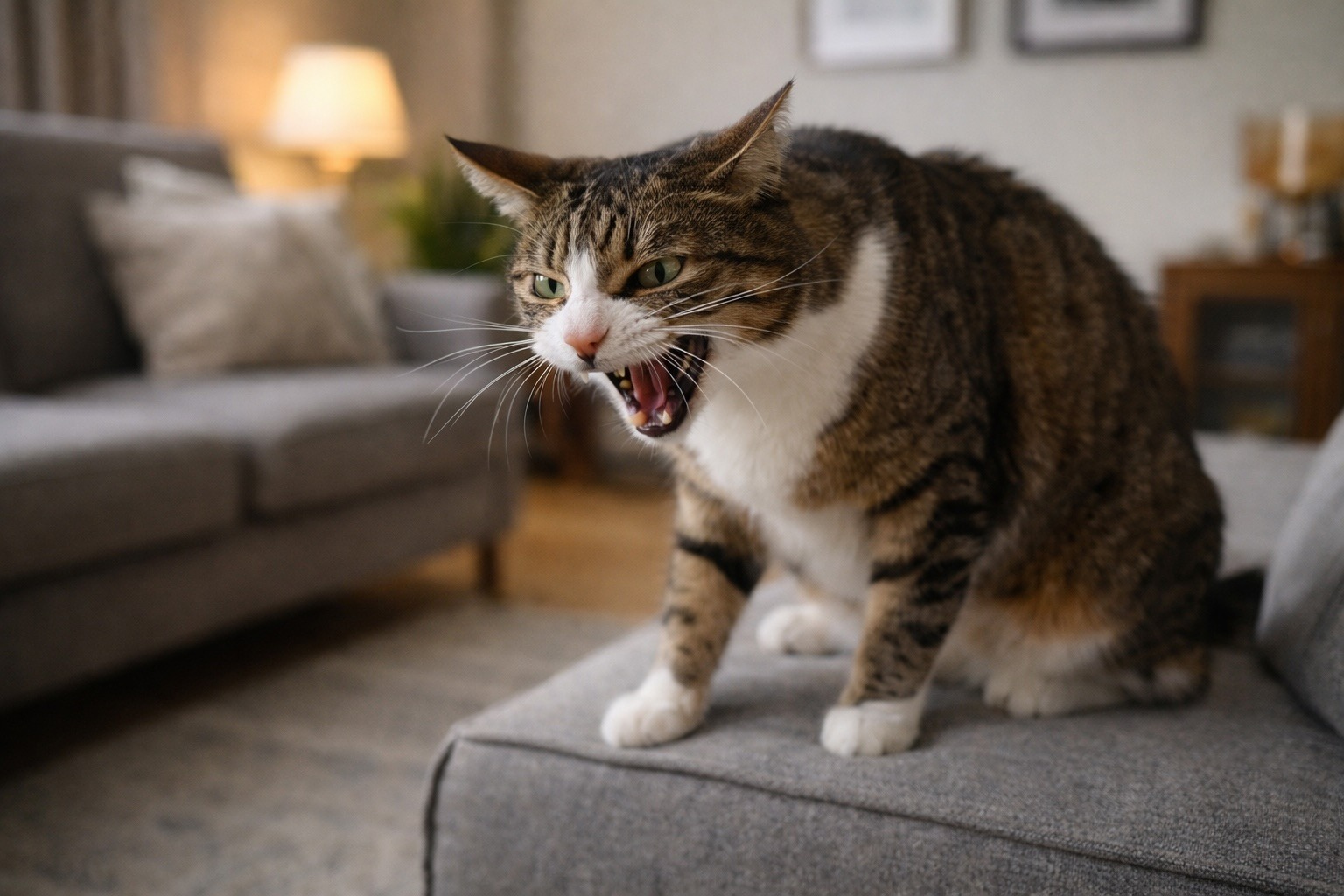 Gatto aggressivo all’improvviso Gatto aggressivo all’improvviso