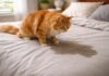 Pipì sul letto o sul divano: perché il gatto sceglie proprio quei posti Pipì sul letto o sul divano
