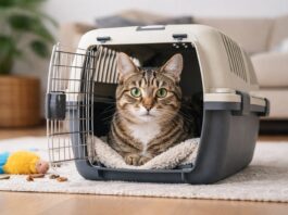 Abituare il gatto al trasportino