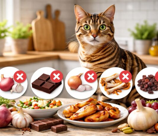 Alimenti tossici per il gatto