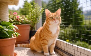 Balconi e finestre: come rendere la casa sicura per il gatto Balconi e finestre