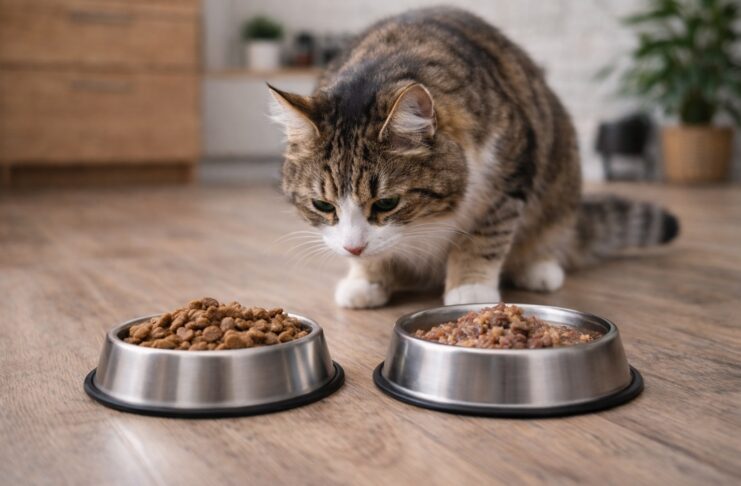 Cambio di alimentazione nel gatto: come farlo senza problemi Cambio di alimentazione nel gatto