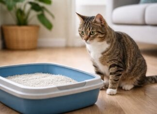 Cambio di lettiera o sabbia: perché il gatto smette di usarla Cambio di lettiera o sabbia