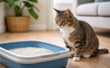 Cambio di lettiera o sabbia: perché il gatto smette di usarla Cambio di lettiera o sabbia
