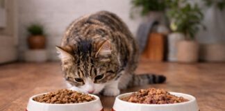 Crocchette o umido per il gatto