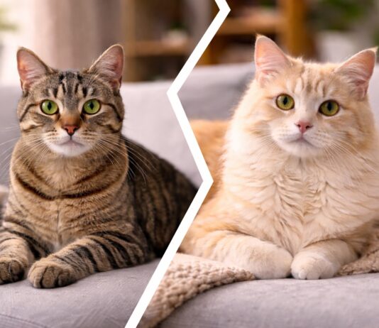 Gatto a pelo lungo o corto