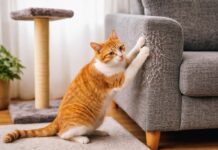 Gatto che non usa il tiragraffi: errori comuni gatto che non usa il tiragraffi
