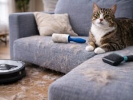 Gatto che perde molto pelo