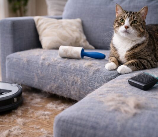 Gatto che perde molto pelo