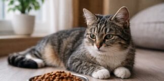 Gatto che smette di mangiare: quanto può stare senza cibo Gatto che smette di mangiare