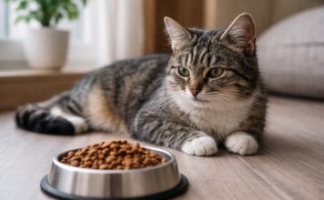 Gatto che smette di mangiare: quanto può stare senza cibo Gatto che smette di mangiare