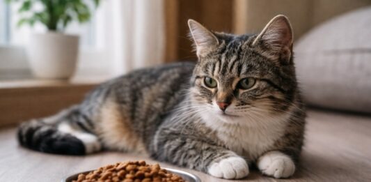 Gatto che smette di mangiare: quanto può stare senza cibo Gatto che smette di mangiare