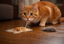 Gatto che vomita spesso