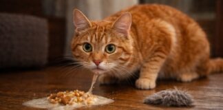 Gatto che vomita spesso