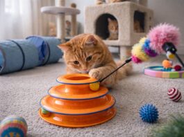 Giochi per gatti indoor