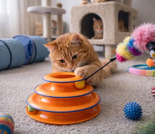 Giochi per gatti indoor