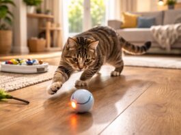 Giochi interattivi per gatti