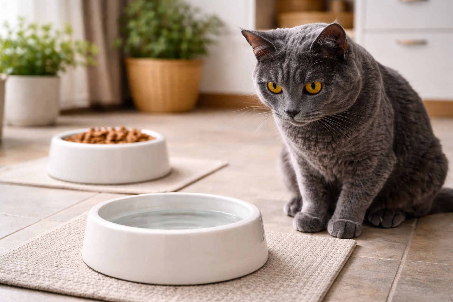 Il gatto beve poco Il gatto beve poco