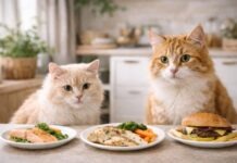 Il gatto può mangiare cibo per umani? Cosa sì e cosa no Il gatto può mangiare cibo per umani