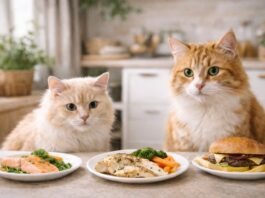 Il gatto può mangiare cibo per umani