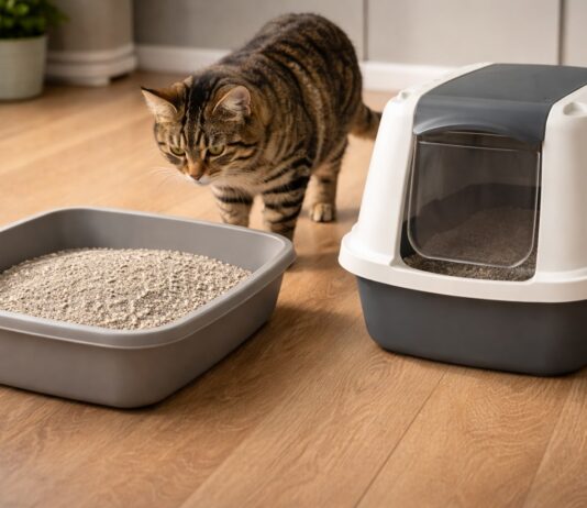 Lettiera aperta o chiusa