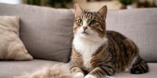 Perdita di pelo nel gatto: cosa è normale e cosa no Perdita di pelo nel gatto