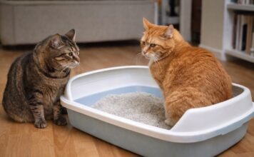 Più gatti, una lettiera sola: perché è quasi sempre un errore Più gatti, una lettiera sola