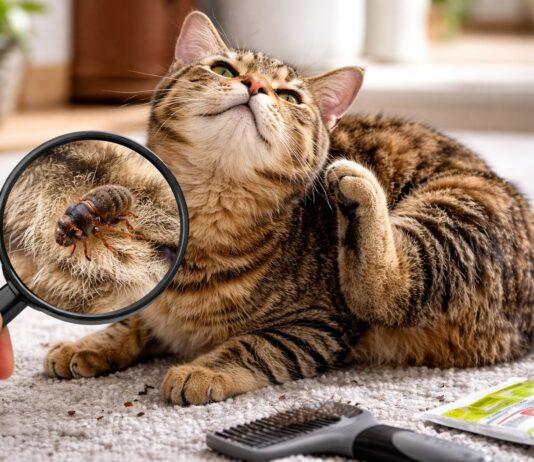 Pulci nel gatto