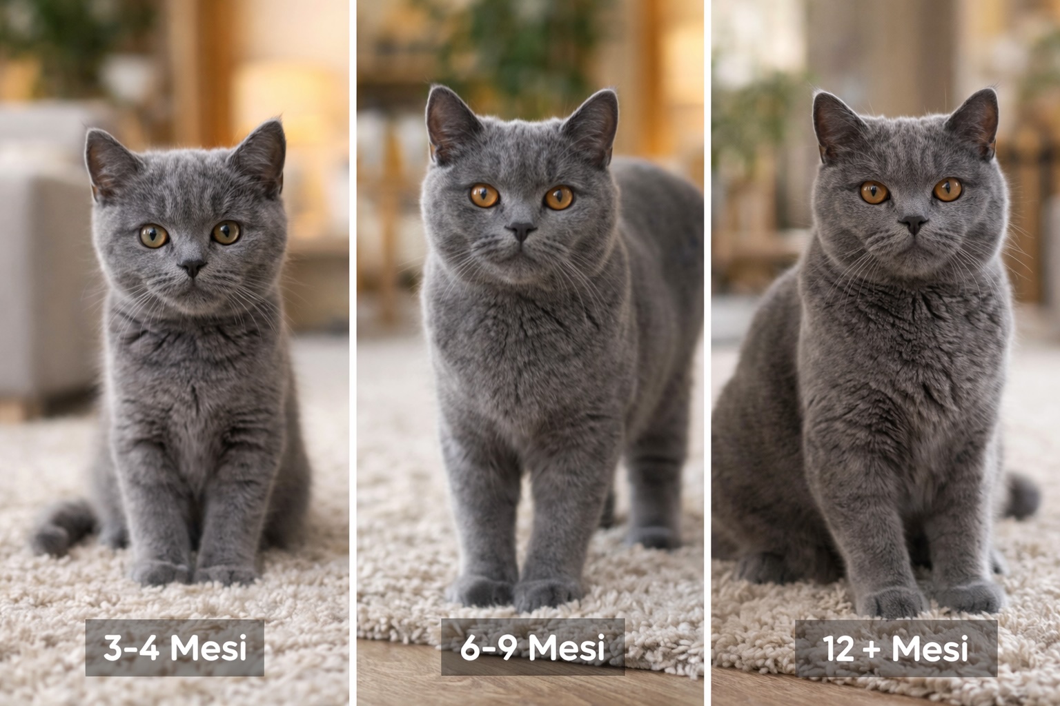 Quanto cresce un gatto Quanto cresce un gatto