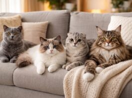 Razze di gatti adatte alla vita in appartamento