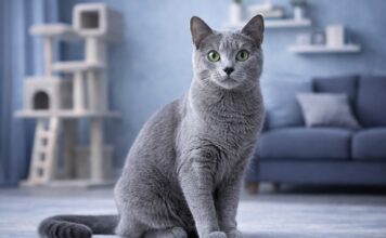Russian Blue: temperamento, caratteristiche e gestione Russian Blue