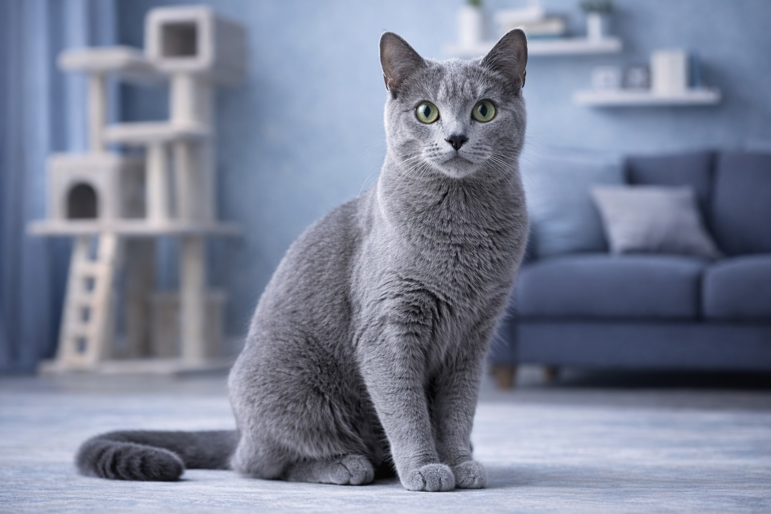 Russian Blue Russian Blue