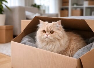 Traslochi e cambiamenti: come aiutare il gatto ad adattarsi Traslochi e cambiamenti