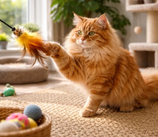 vita del gatto in casa