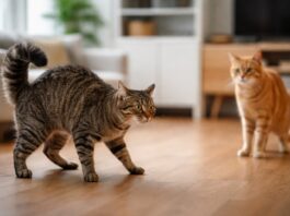 Aggressività reindirizzata nel gatto: cos’è e come riconoscerla Aggressività reindirizzata nel gatto
