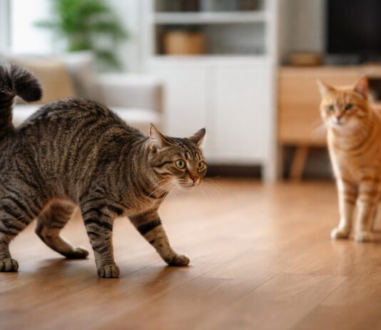 Aggressività reindirizzata nel gatto