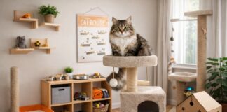 Come organizzare casa per un gatto