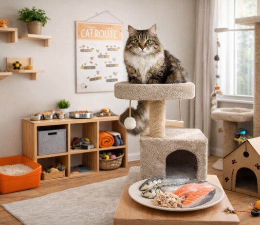 Come organizzare casa per un gatto