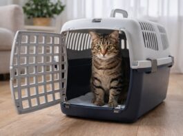 Dimensioni corrette del trasportino per il gatto Dimensioni corrette del trasportino