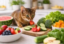 Frutta e verdura per gatti: quali sono sicure e quali evitare Frutta e verdura per gatti