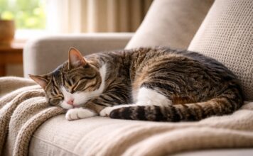 Gatto anziano che dorme di più: è normale? Gatto anziano che dorme di più