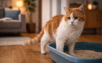 Gatto anziano e problemi di lettiera: quando non è solo dispetto Gatto anziano e problemi di lettiera